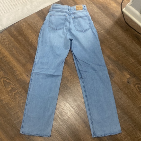 VINTAGE HOLLISTER BAGGY CURVY ULTRA HIGH-RISE DAD PATCHED JEAN VINTAGE STRETCH - Picture 11 of 13